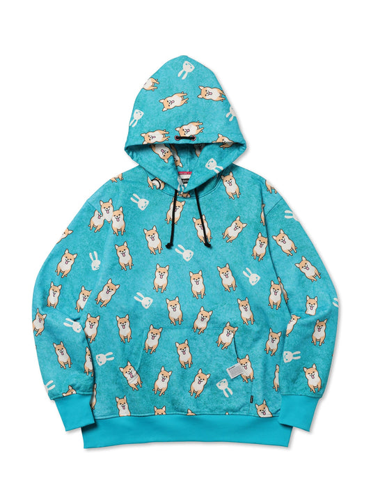 おすわり柴犬パーカー