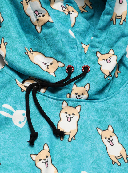 おすわり柴犬パーカー