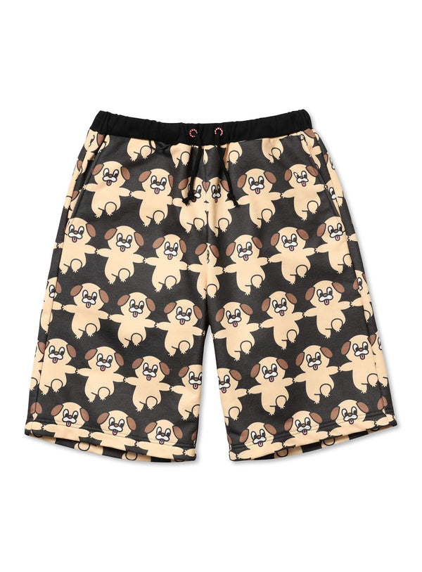 片足上げたいぬショーツ