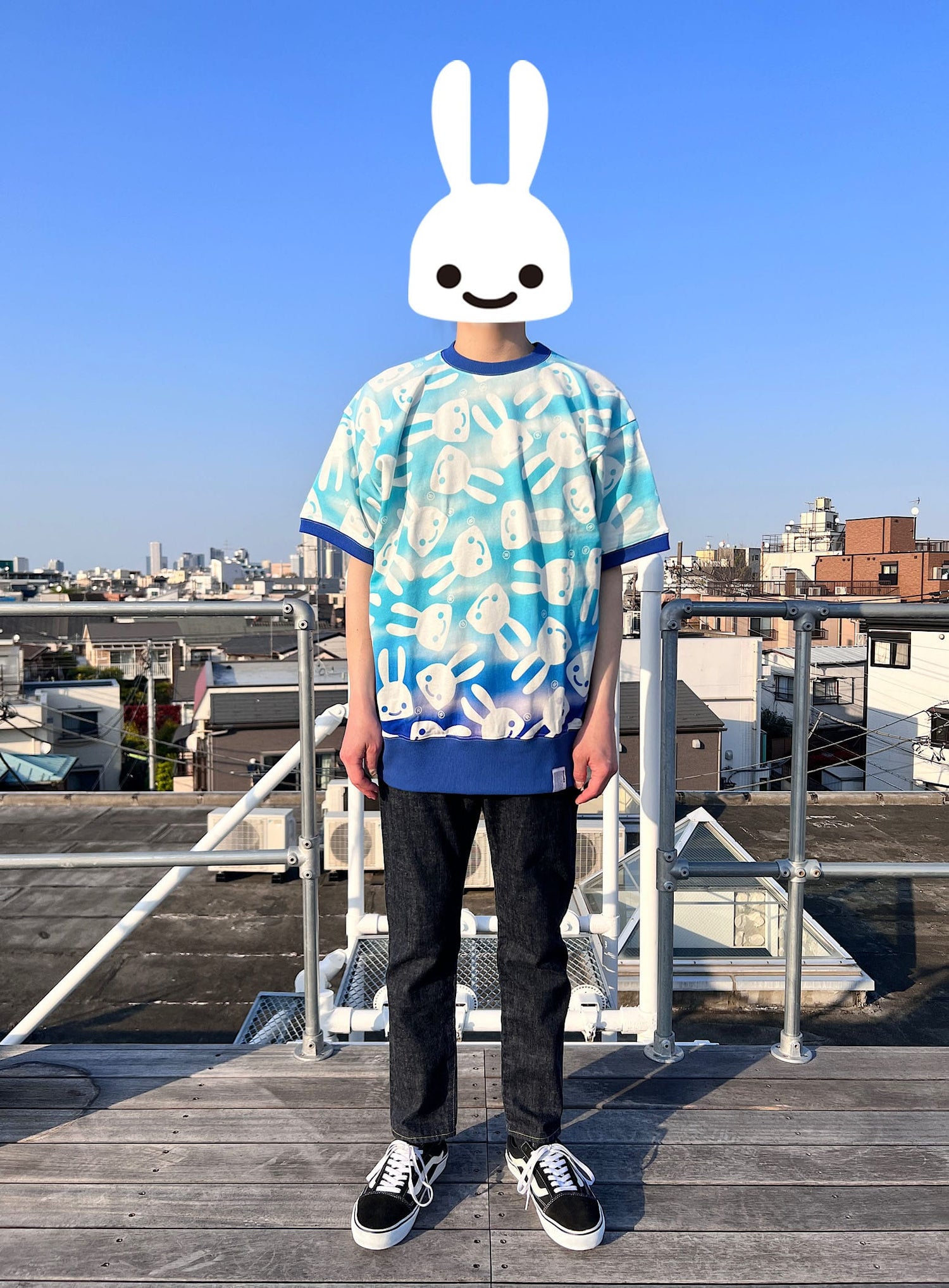 青空半袖スウェット