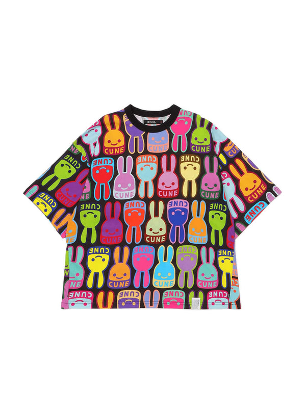 カラフルCUNEウサギビッグTシャツ