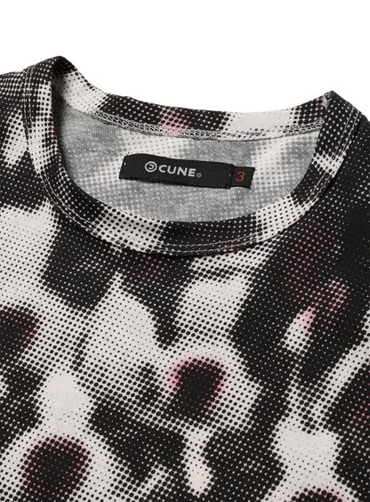 ボストンテリアの顔たくさんビッグTシャツ