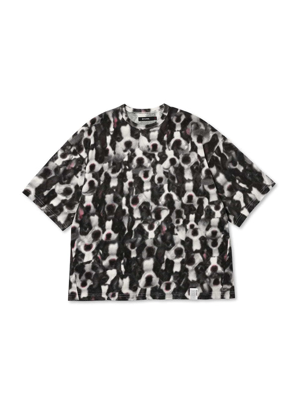 ボストンテリアの顔たくさんビッグTシャツ