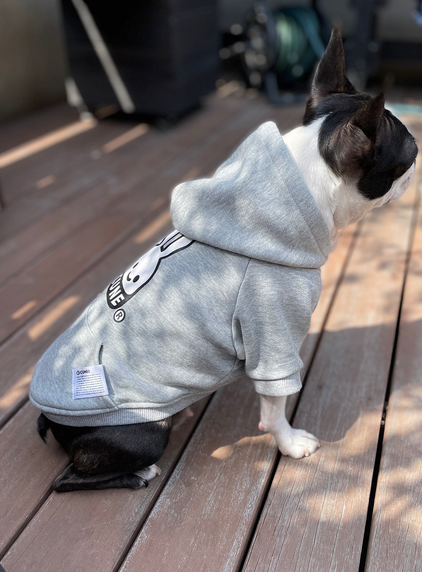 小型犬のプルパーカー