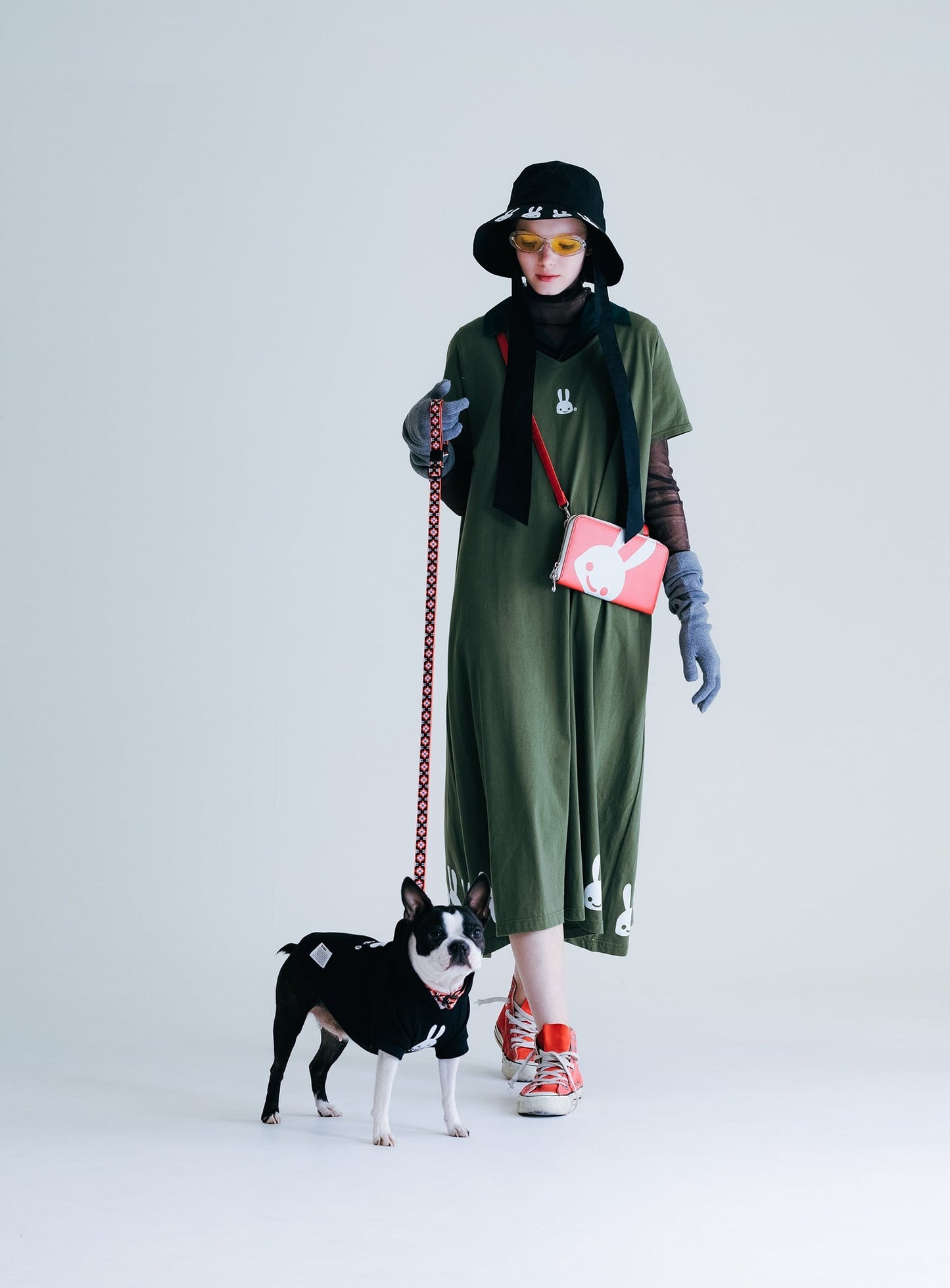 小型犬のプルパーカー