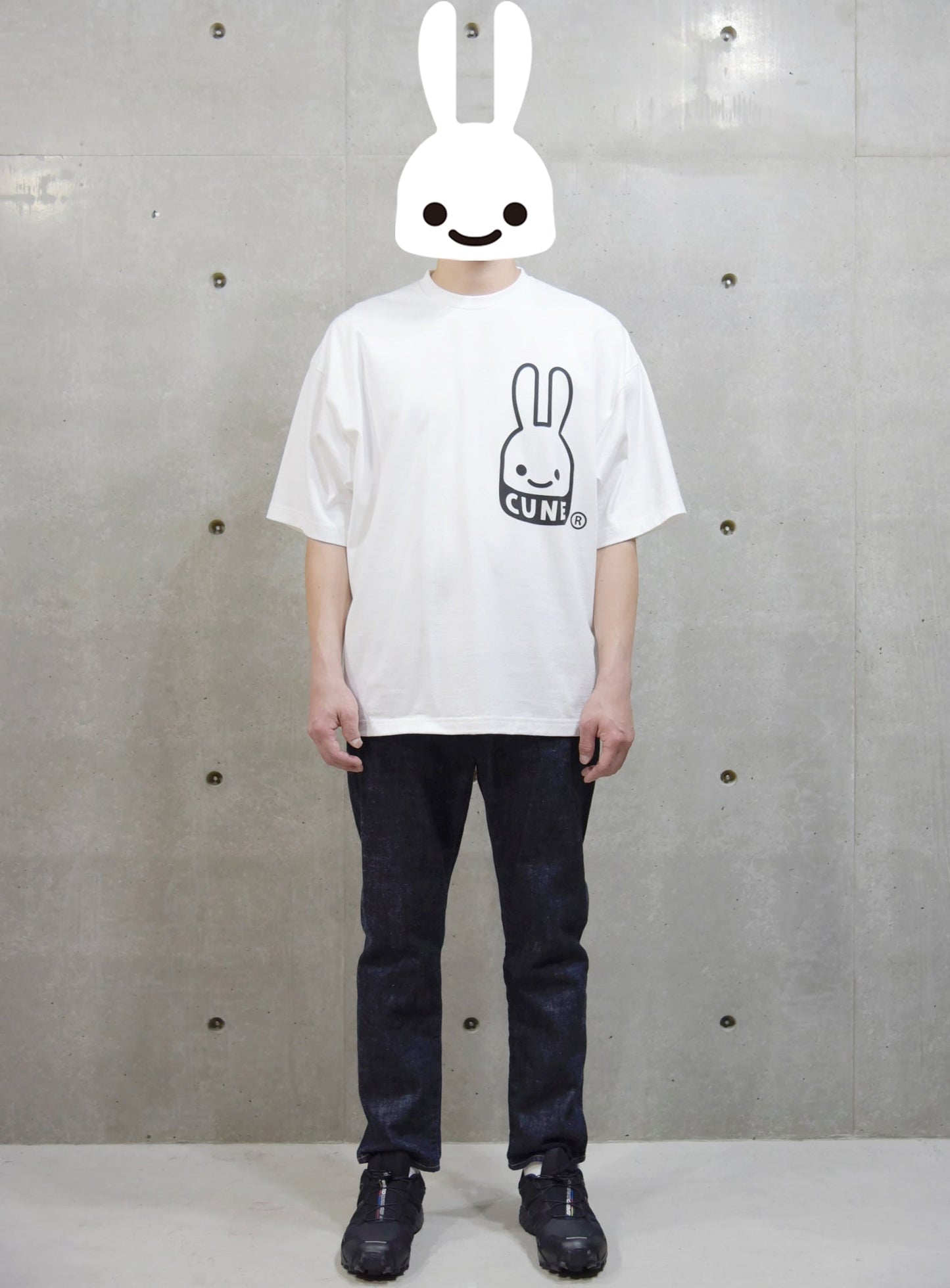 ビッグCUNEウサギビッグTEE