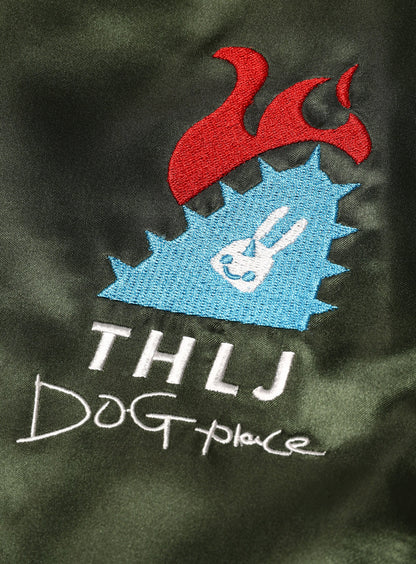 THLJドッグプレイスのスカジャン