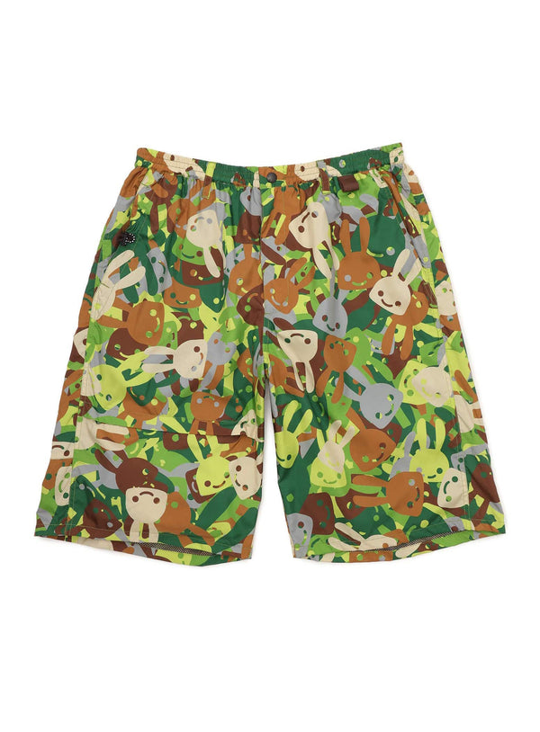 ウサギ迷彩パッカブルショーツ