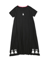 DDDC 天竺Vネック半袖ワンピース