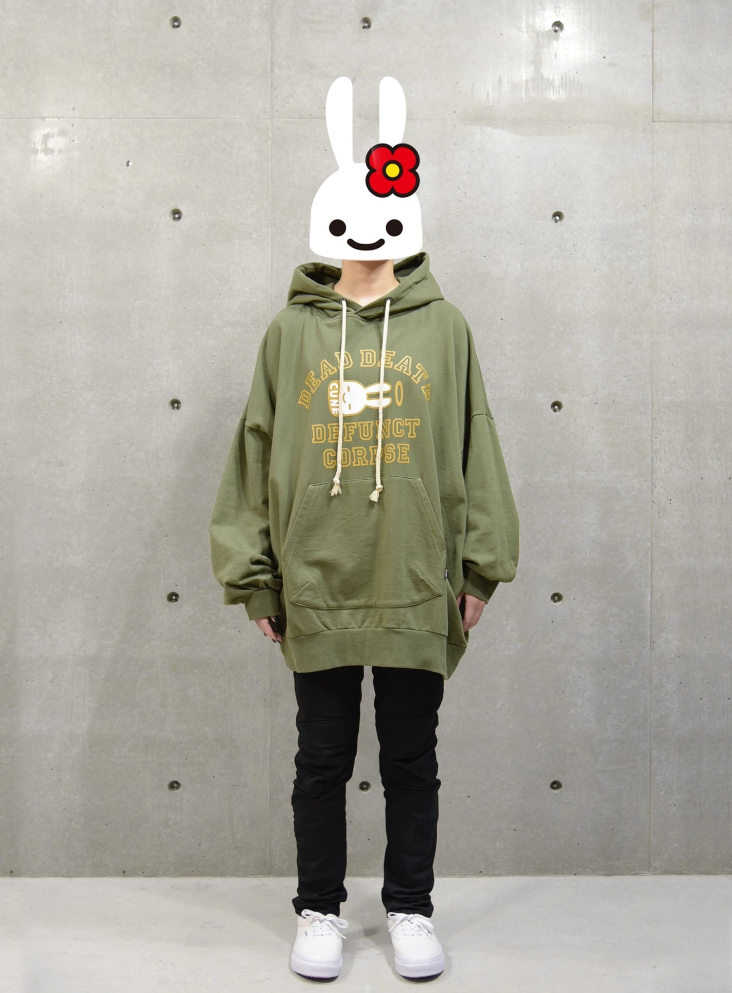 DDDC ワイドプルオーバーパーカー