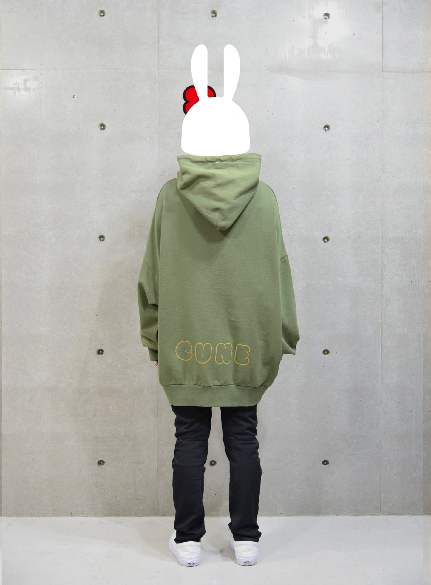 DDDC ワイドプルオーバーパーカー