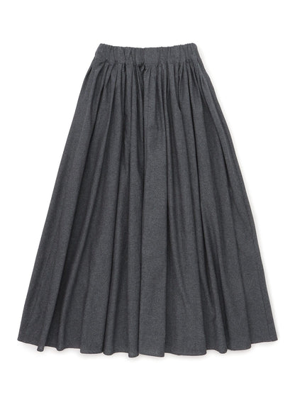 ハートのロングギャザースカート