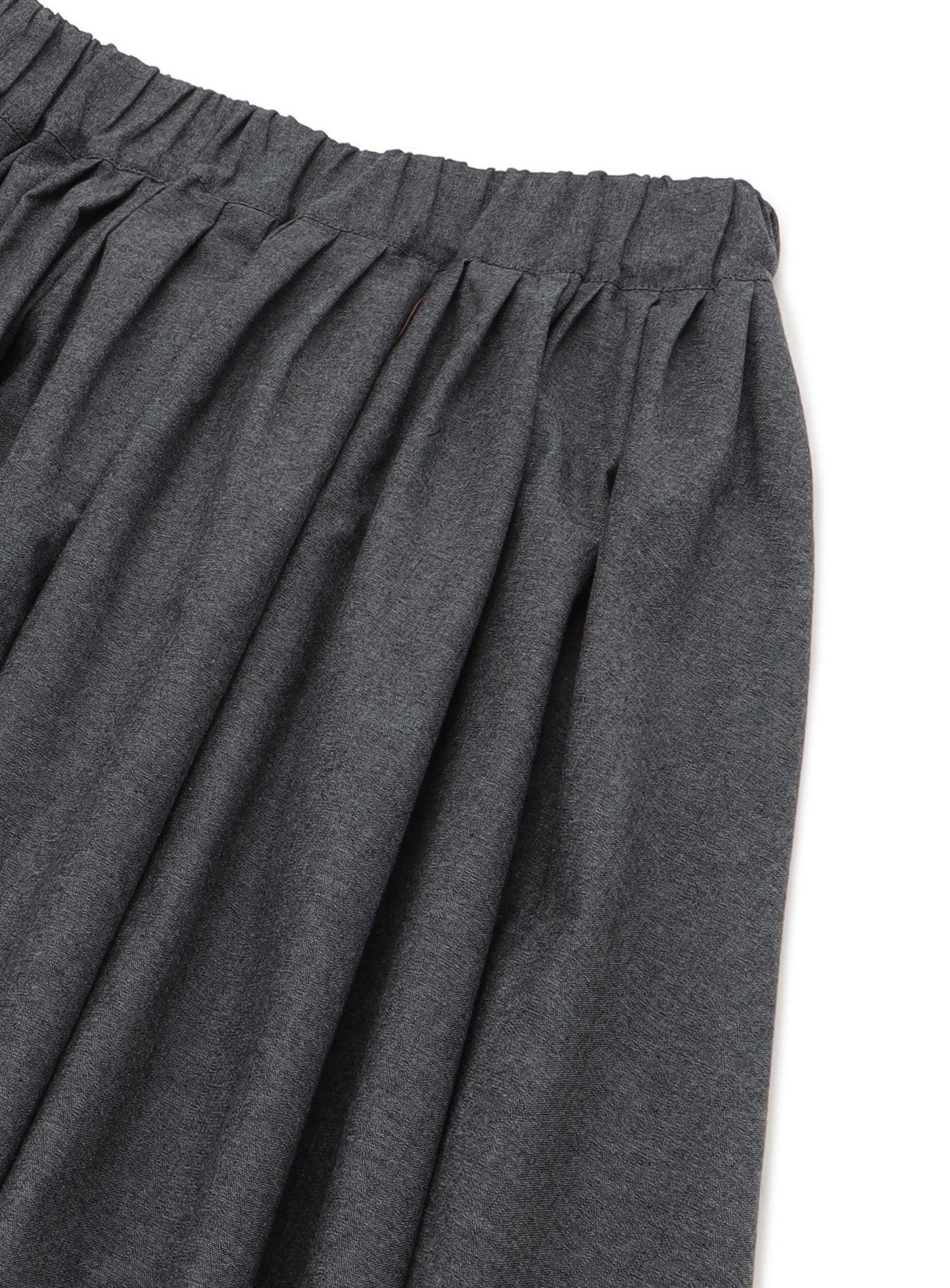 ハートのロングギャザースカート