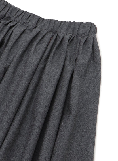 ハートのロングギャザースカート