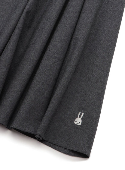 ハートのロングギャザースカート