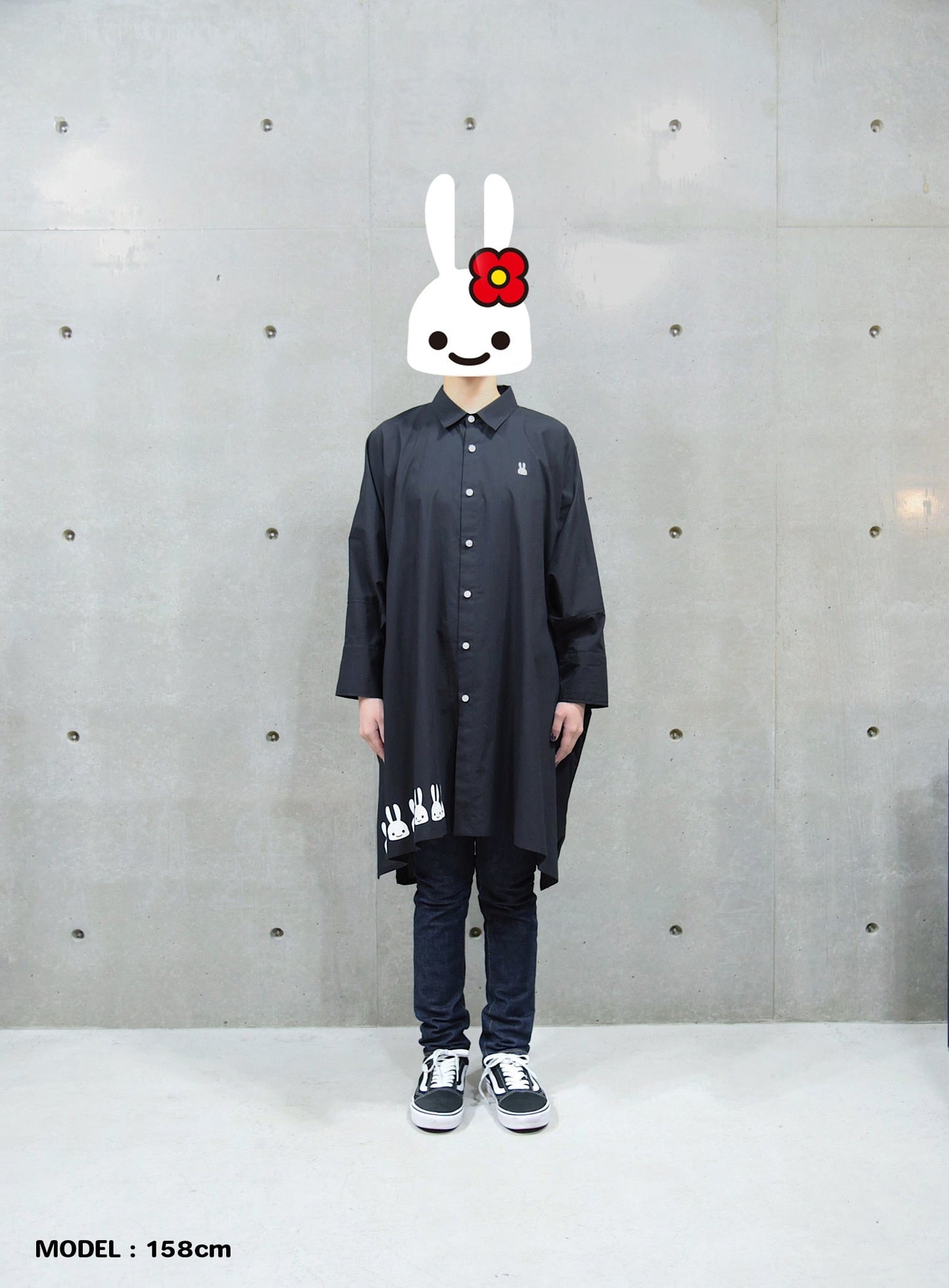 四角いチュニック