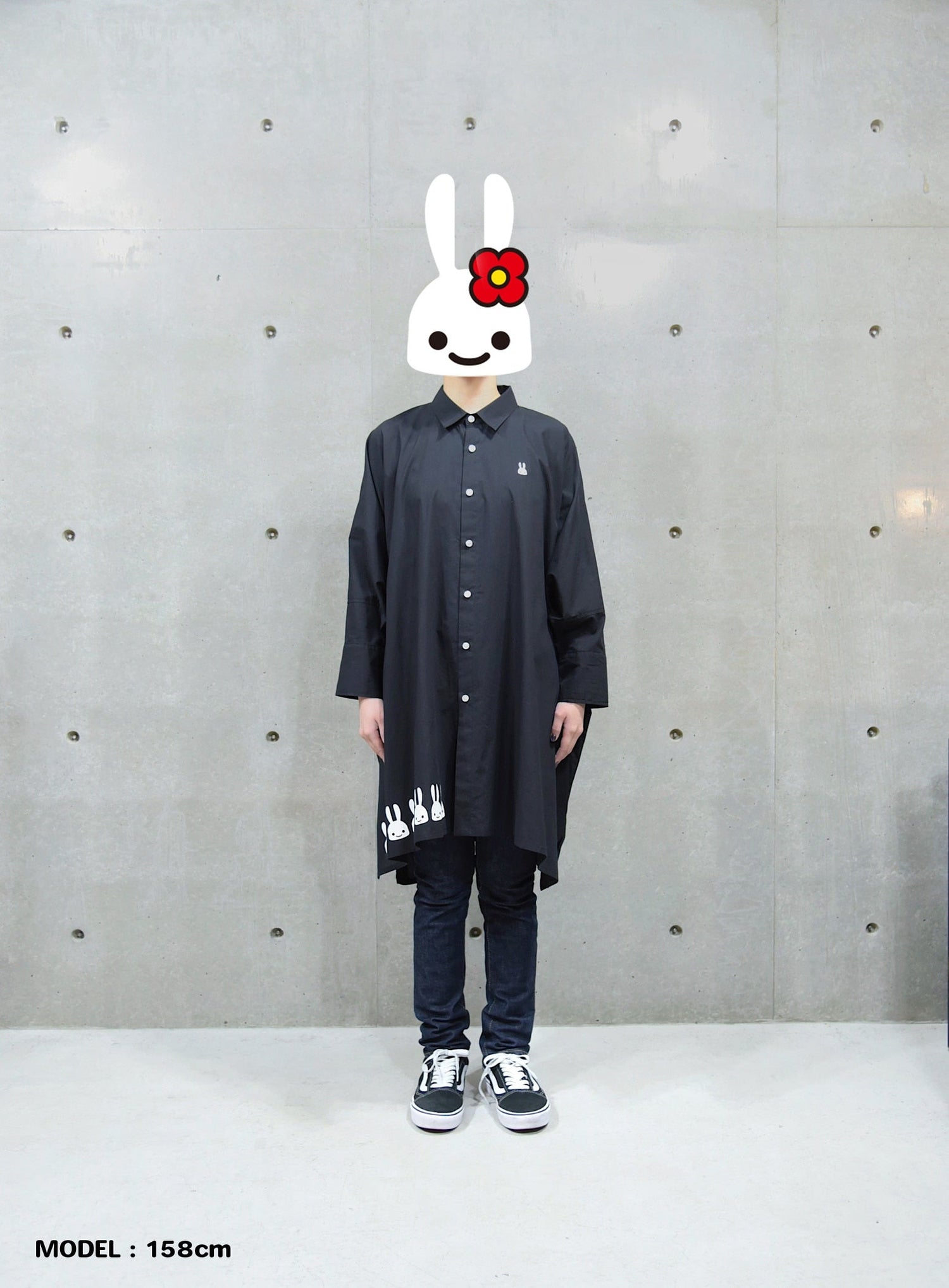 四角いチュニック