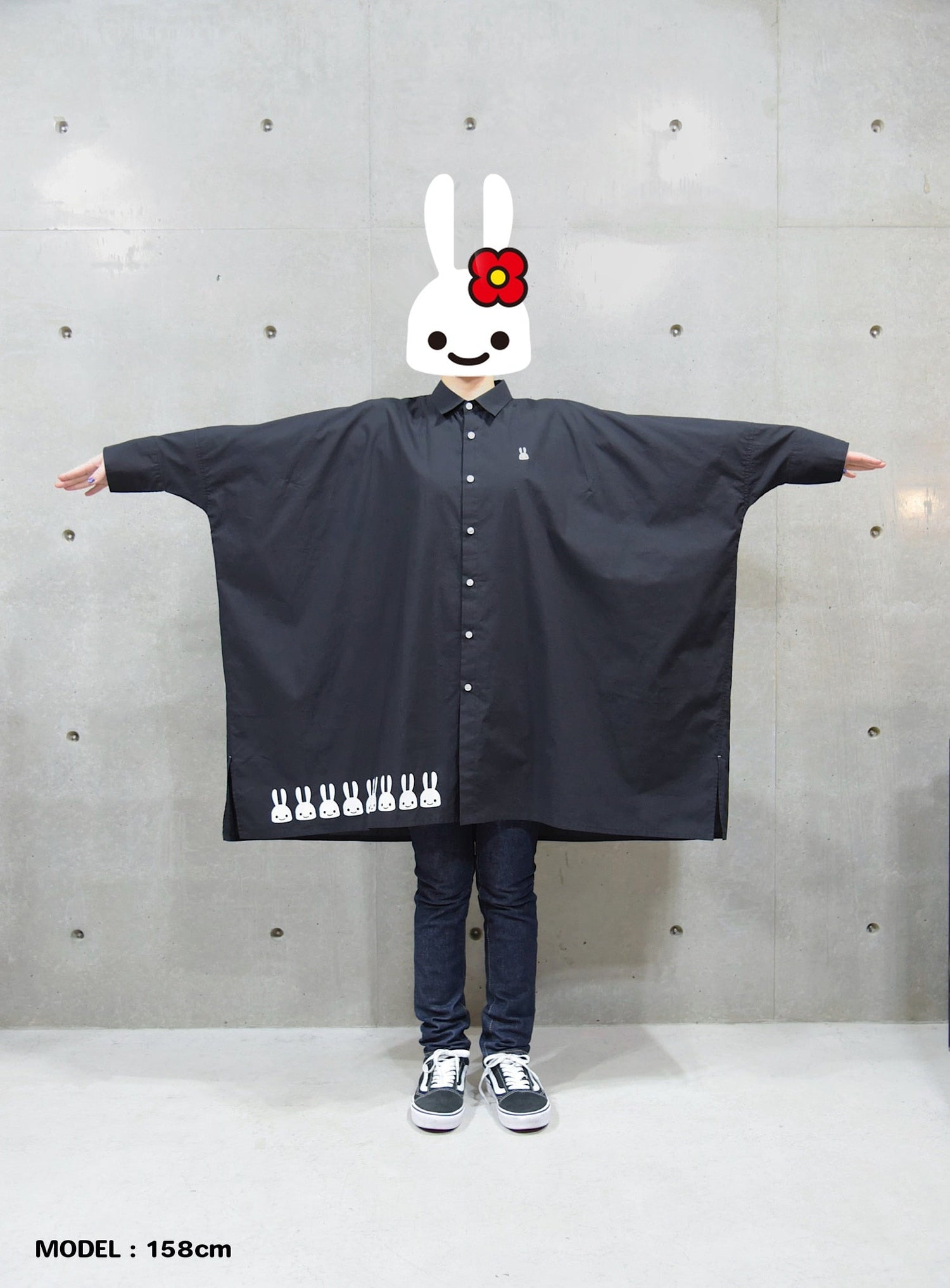 四角いチュニック