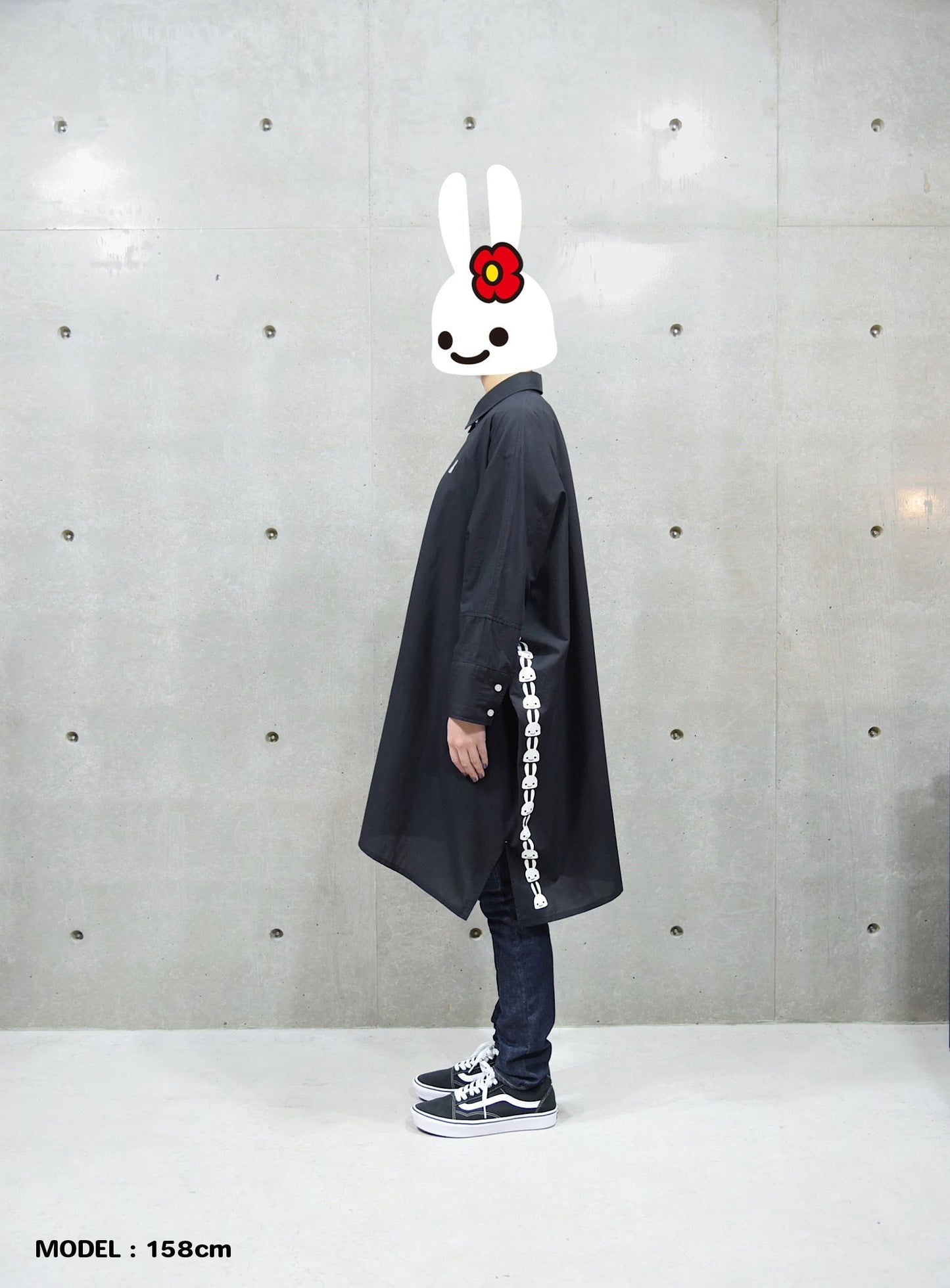 四角いチュニック