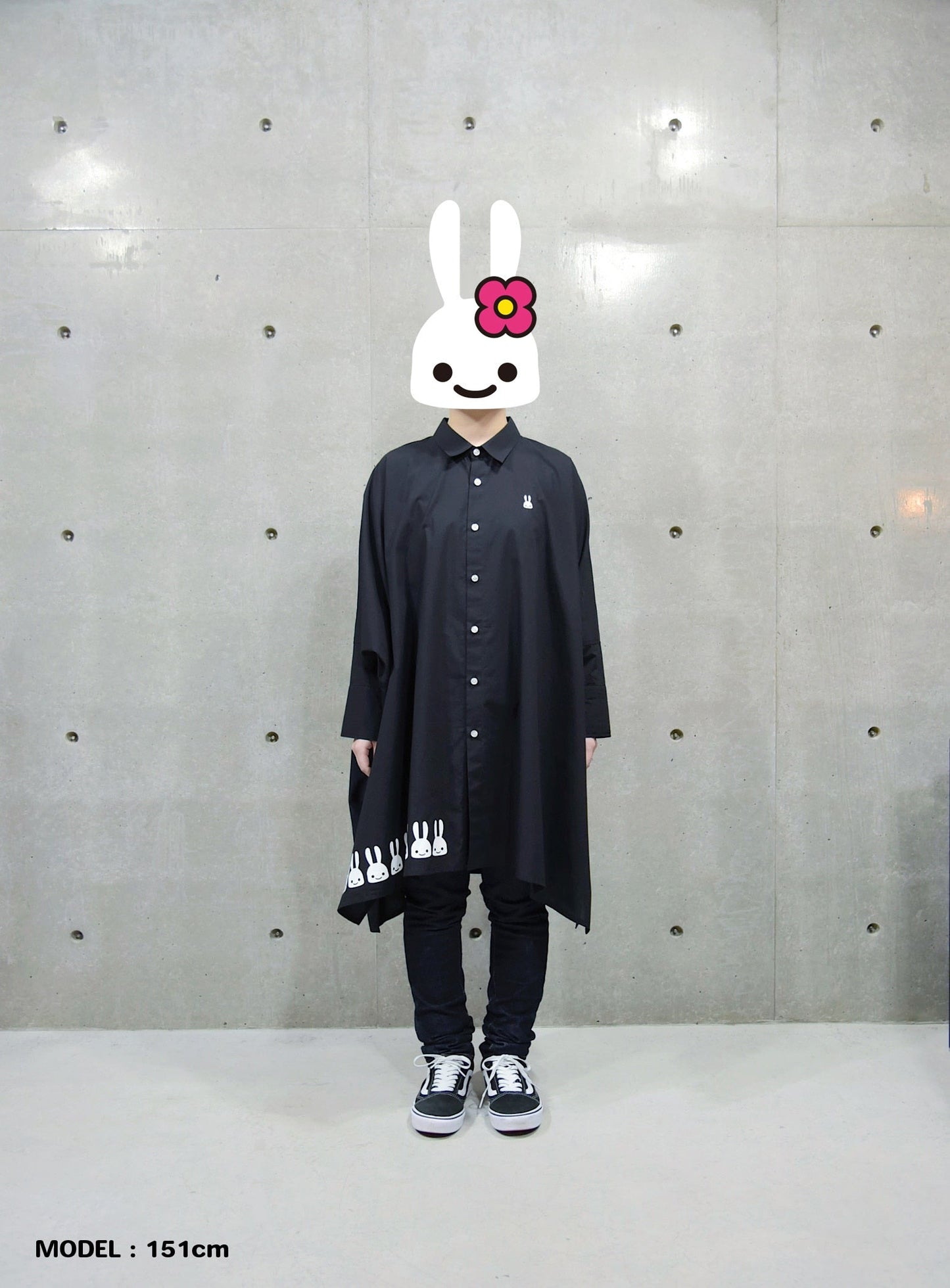 四角いチュニック