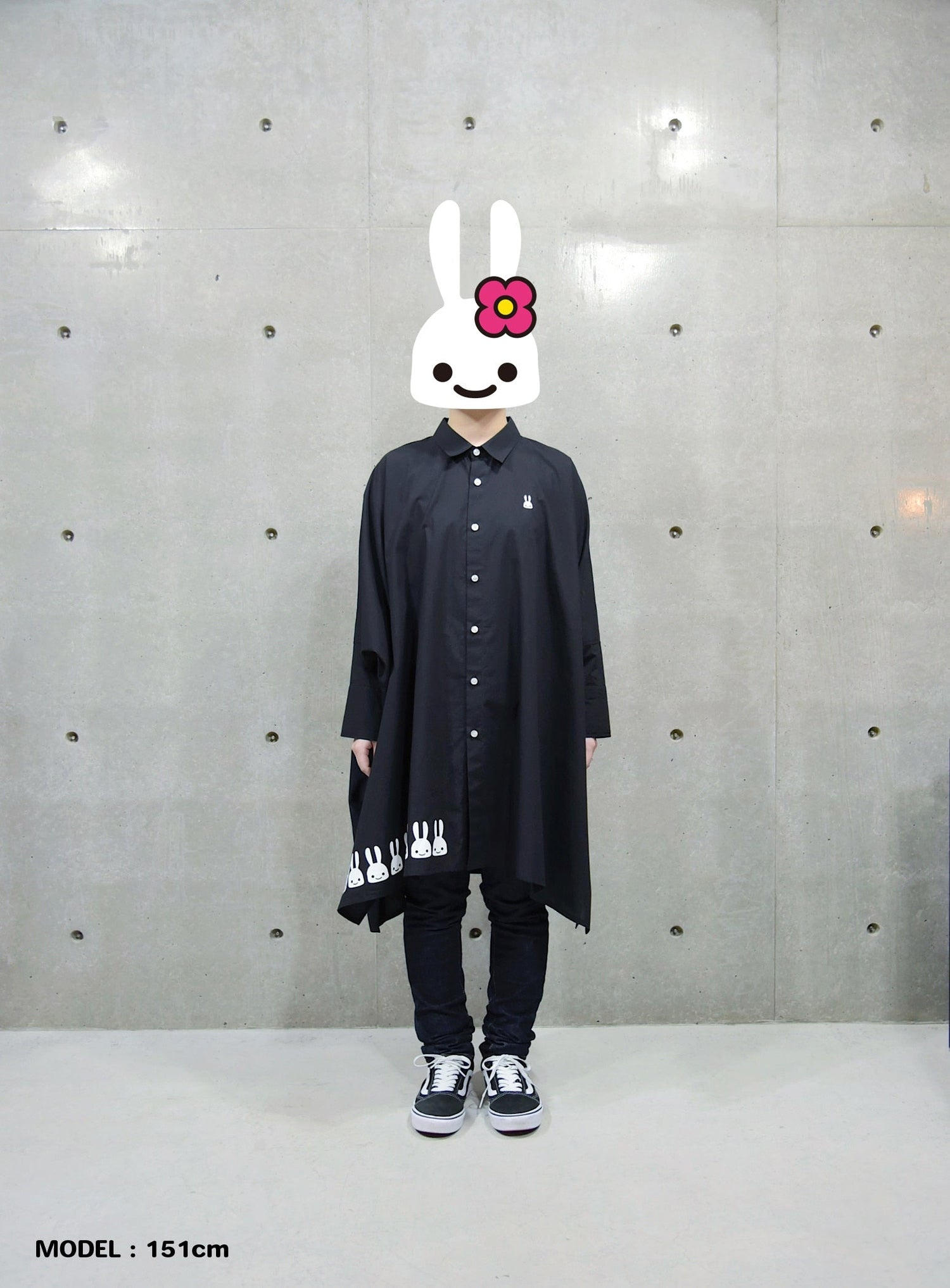 四角いチュニック