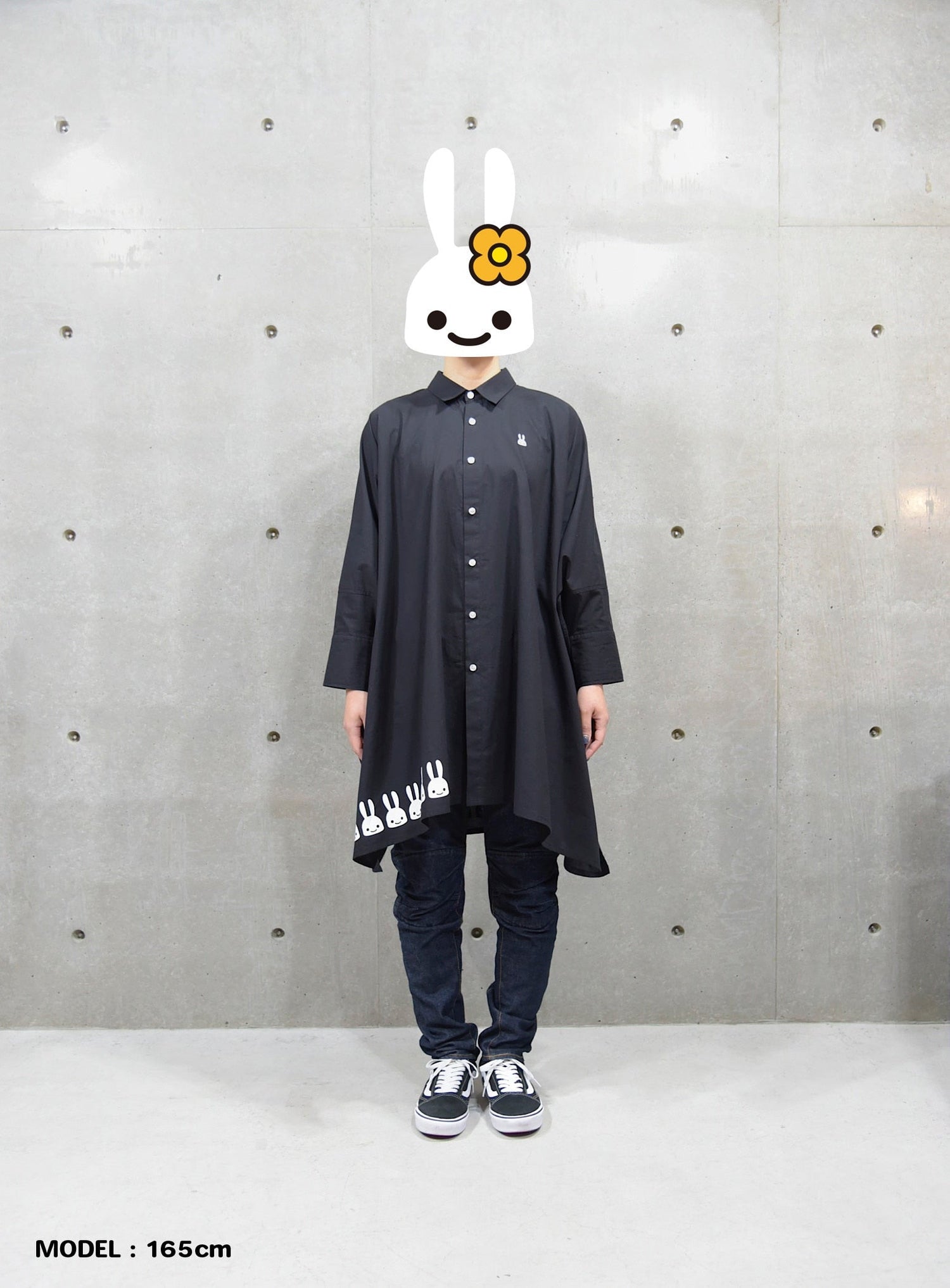 四角いチュニック