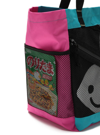 メッシュポケットトートバッグ