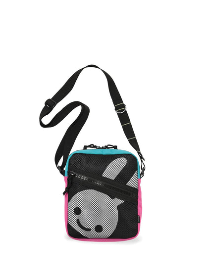 メッシュポケットショルダーバッグ