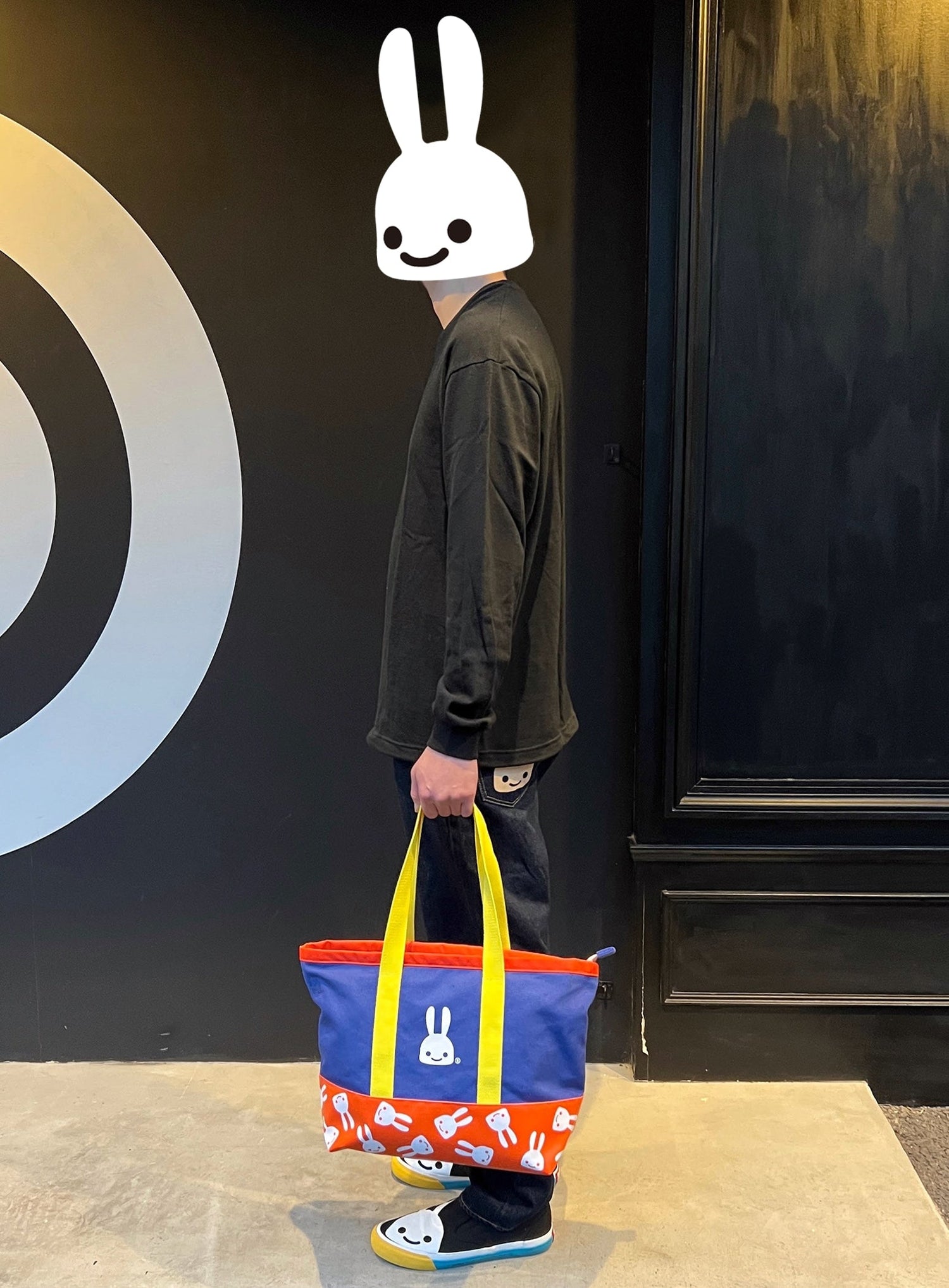 帆布とターポリンのトートバッグ