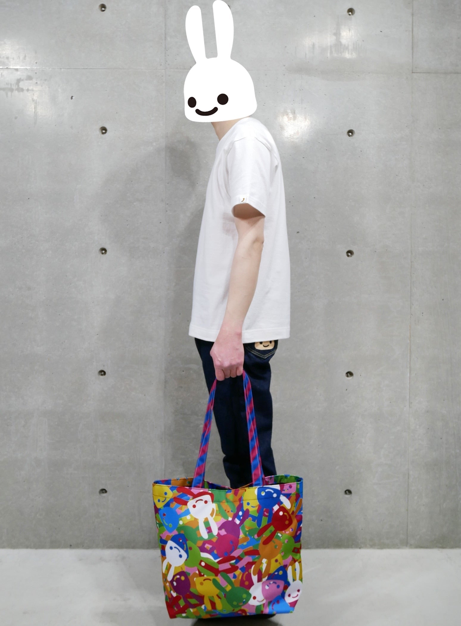 かわいいカラー総柄トートバッグ – CUNE