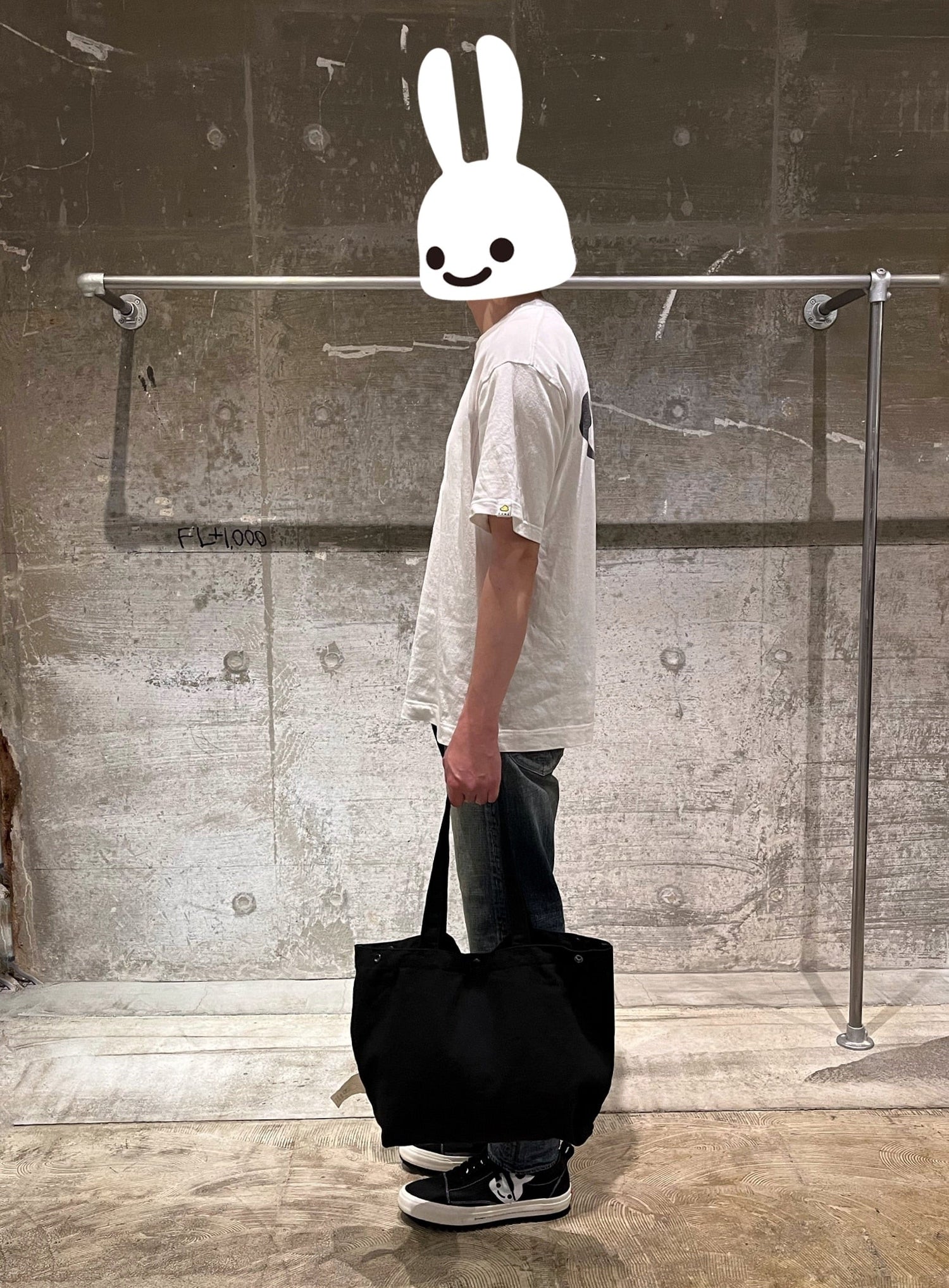 ベーシックコットントートバッグ 糸