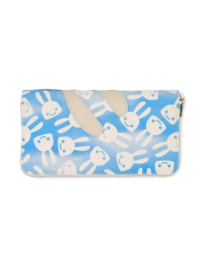 青空プリントロングウォレット