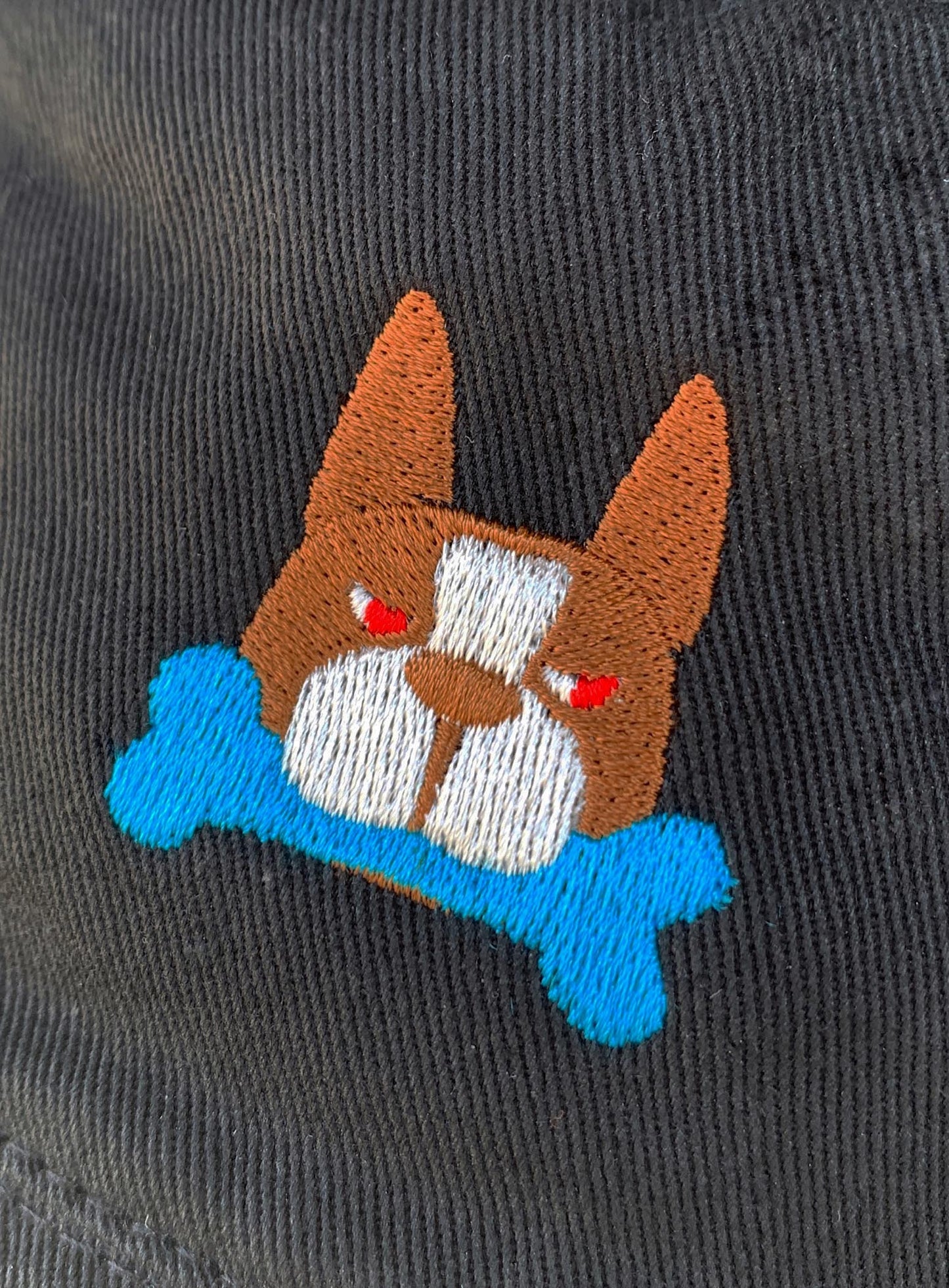 刺繍のバケットハット 23SS