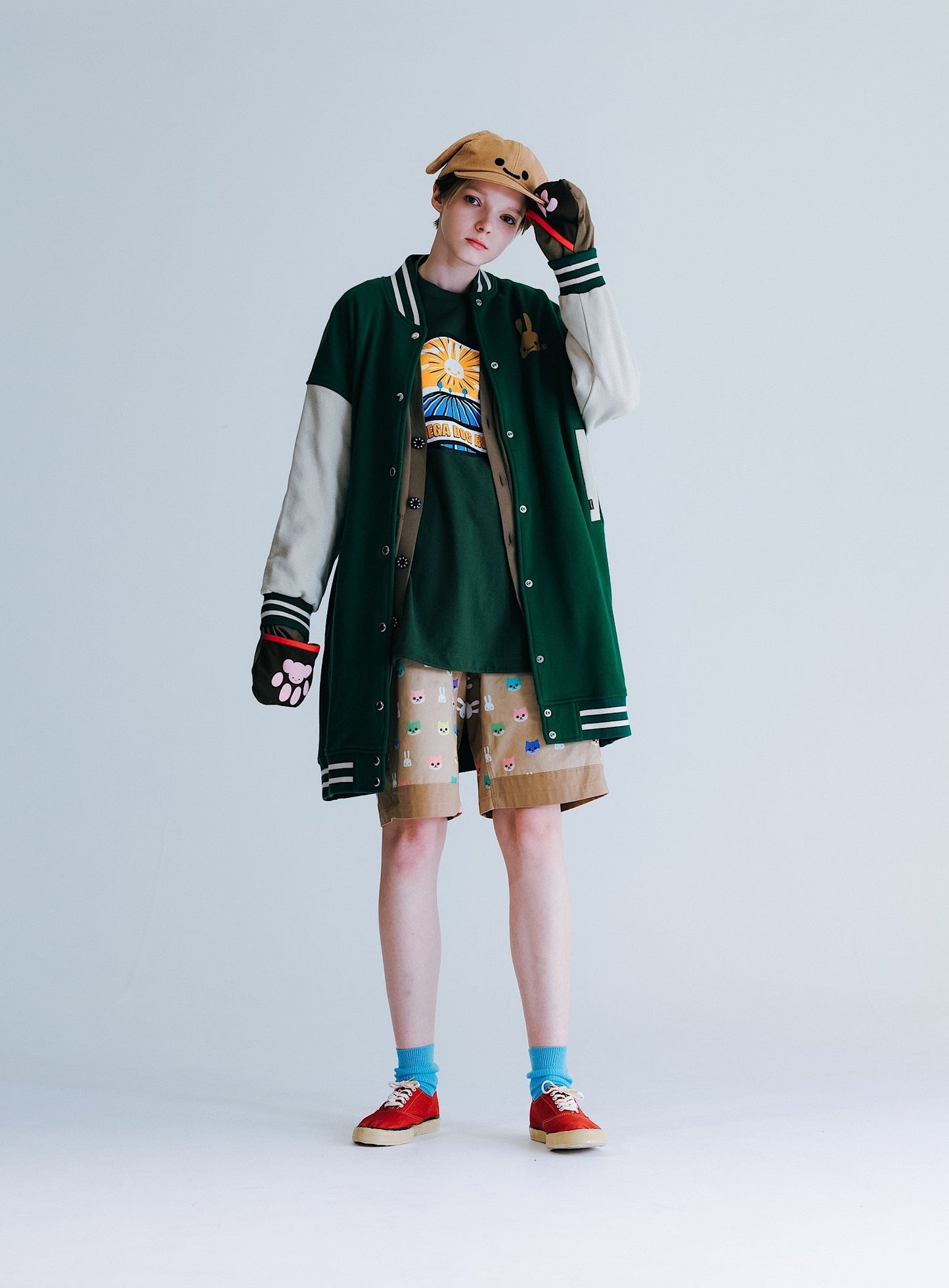 どうぶつキャップ 垂れ耳