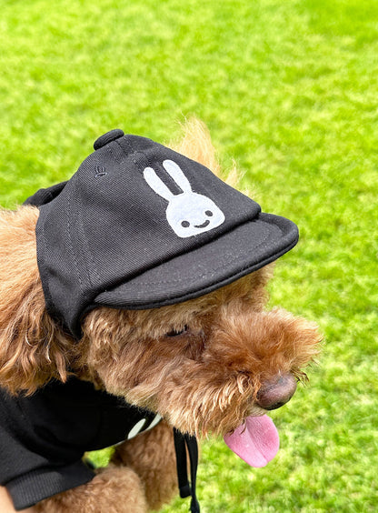 小型犬のソフトコットンキャップ
