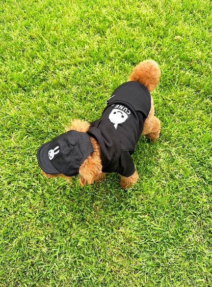 小型犬のソフトコットンキャップ