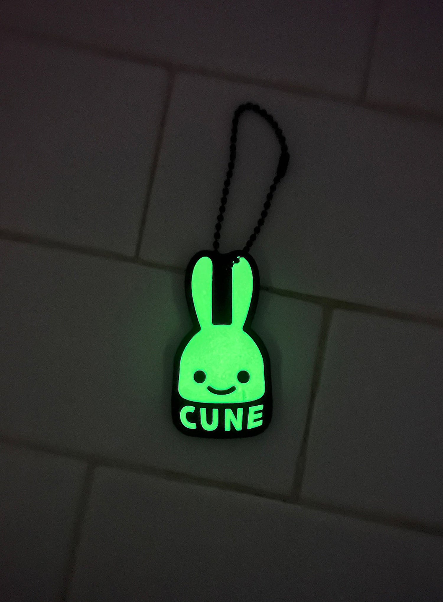 蓄光ぷにぷにキーホルダー