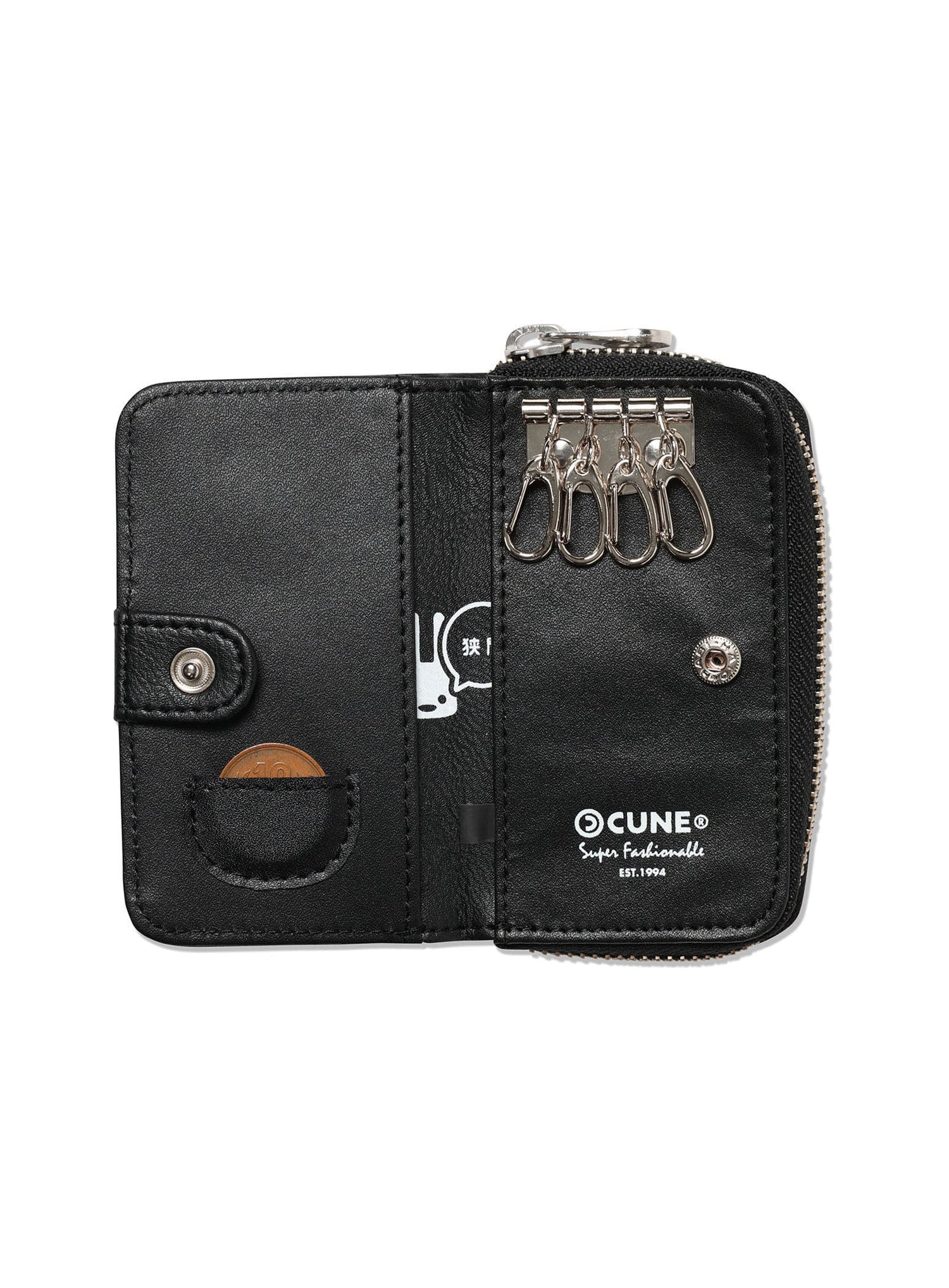 いぬちゃんプリントキー＆コインケース