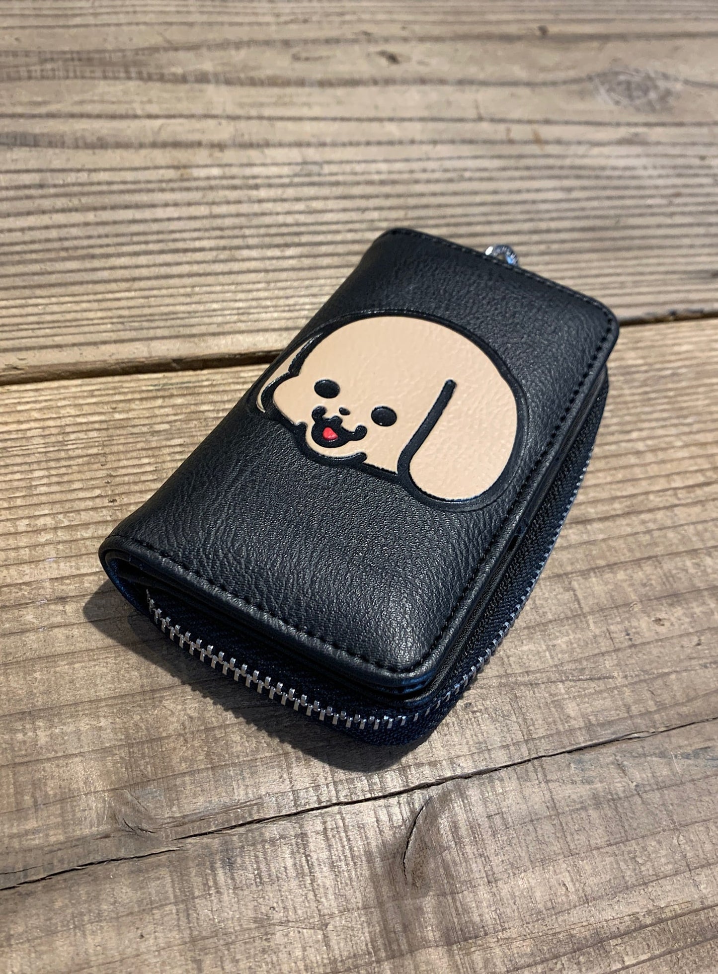 いぬちゃんプリントキー＆コインケース