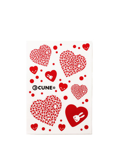 ハートのA4ステッカーシート