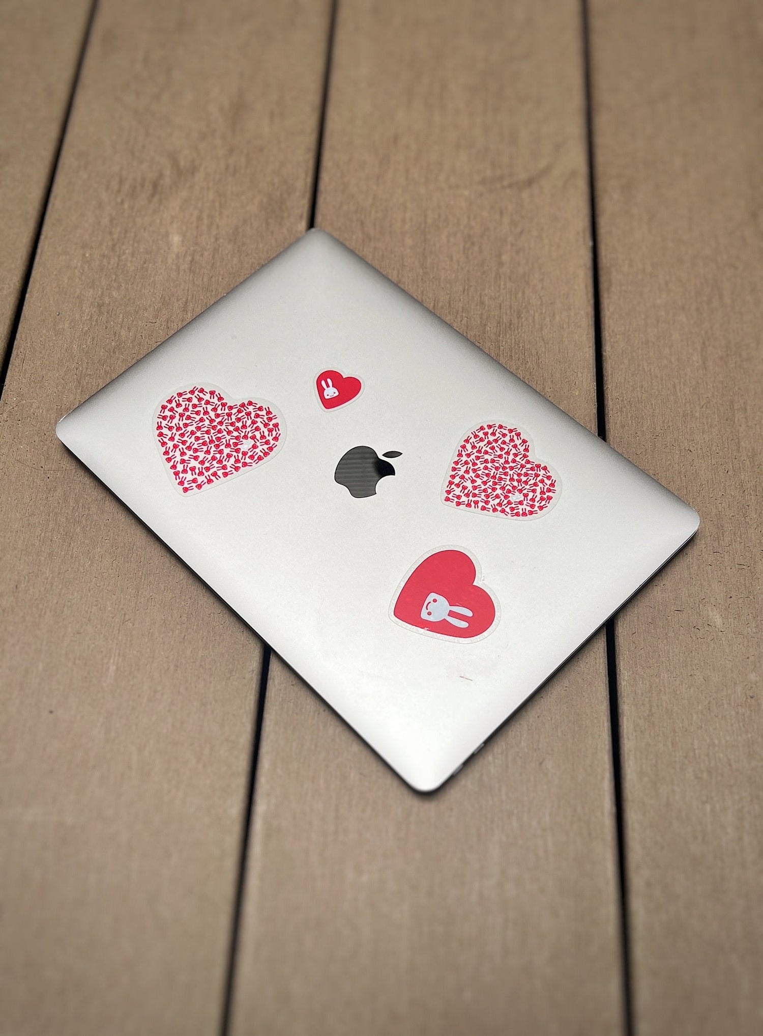 ハートのA4ステッカーシート