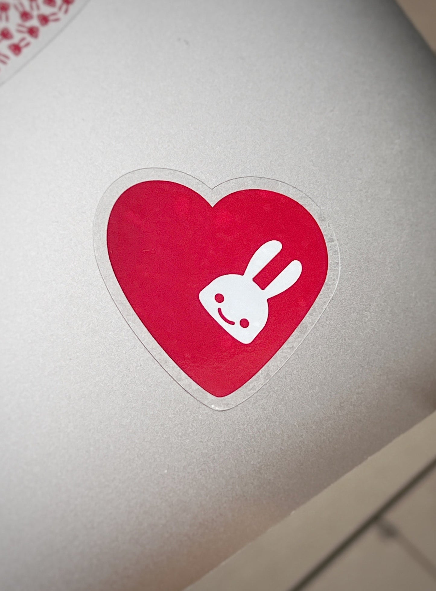 ハートのA4ステッカーシート