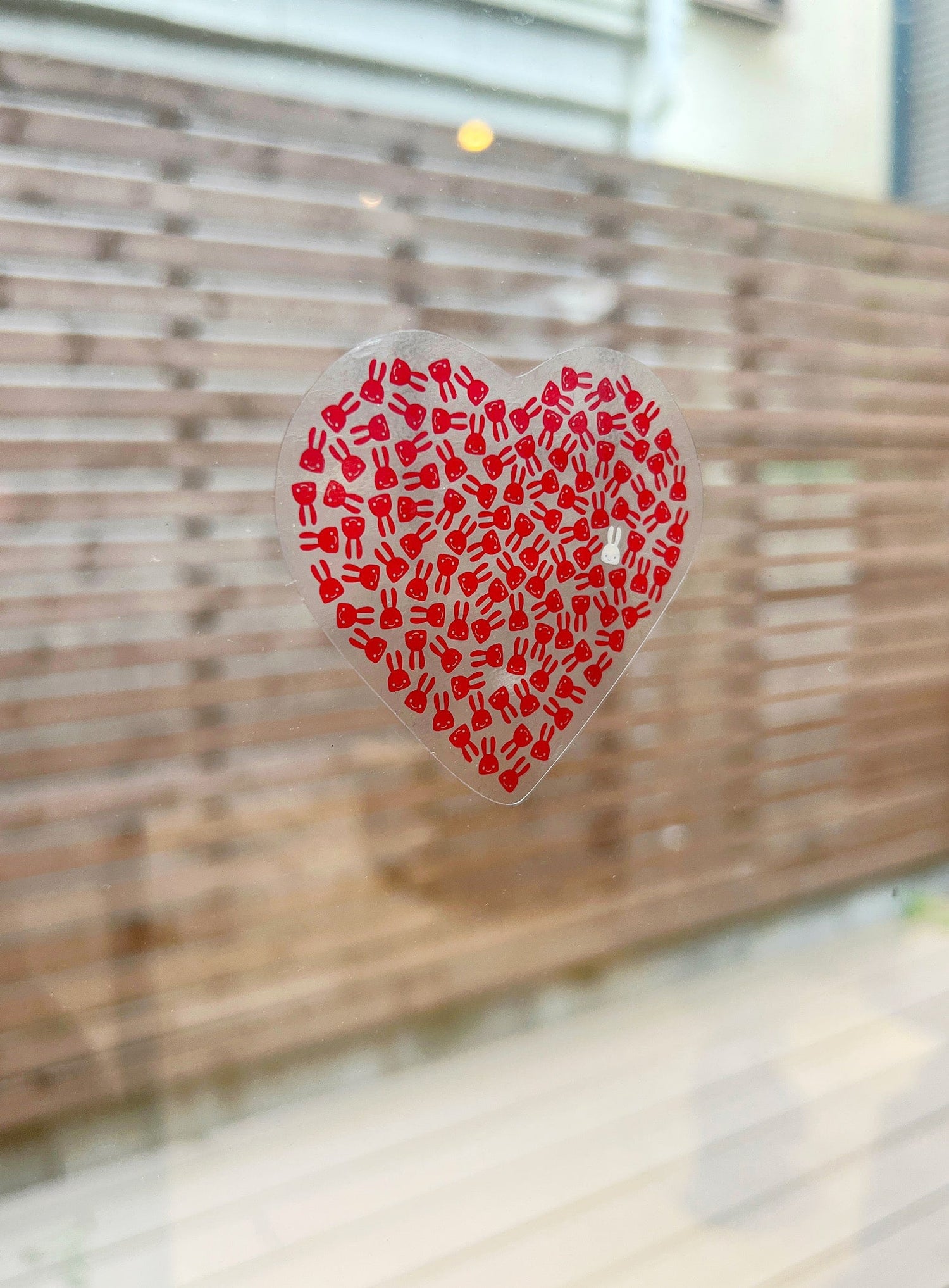 ハートのA4ステッカーシート