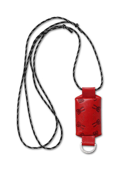 レザー首かけコインケース