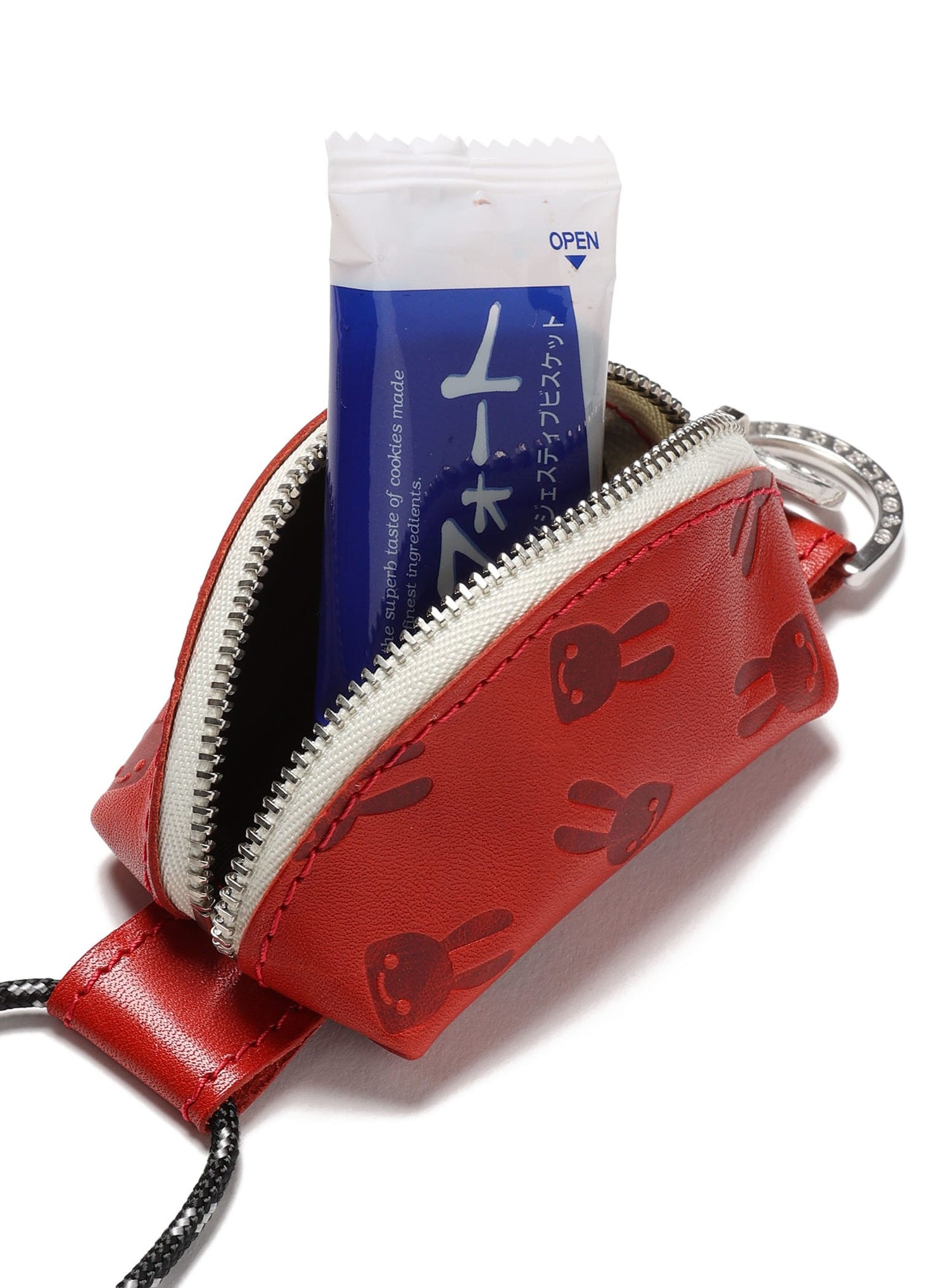 レザー首かけコインケース