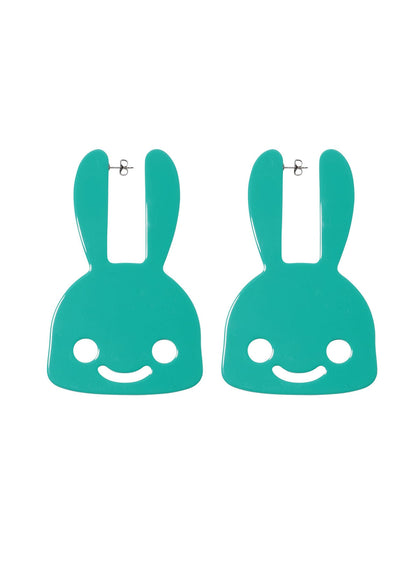 アクリルビッグウサギピアス 2P