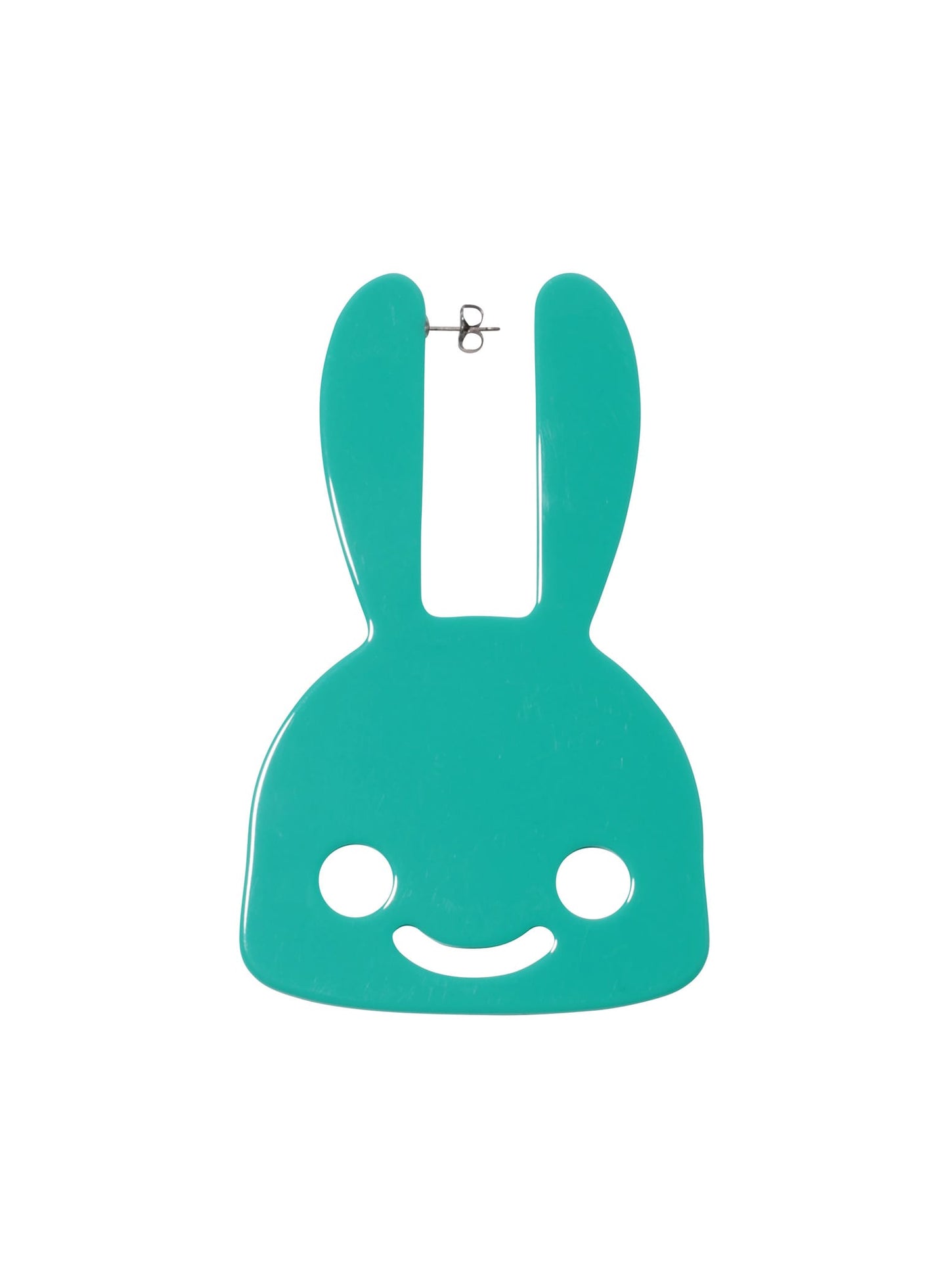 アクリルビッグウサギピアス 2P