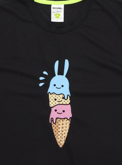 CUNE DRY T-SHIRTS 3段アイス
