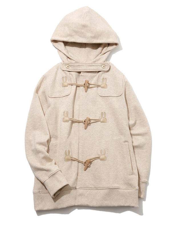 スウェットダッフルパーカ