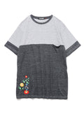 ボーダー切替Tシャツ
